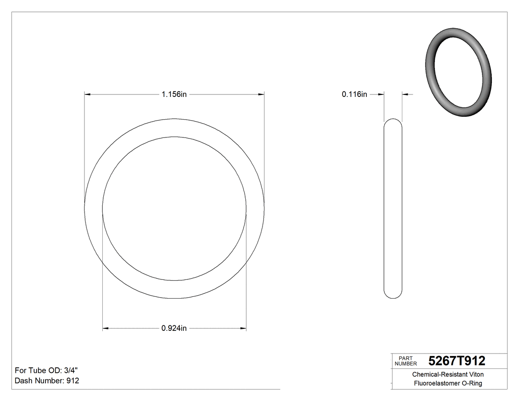 Technical drawing - 5267T795